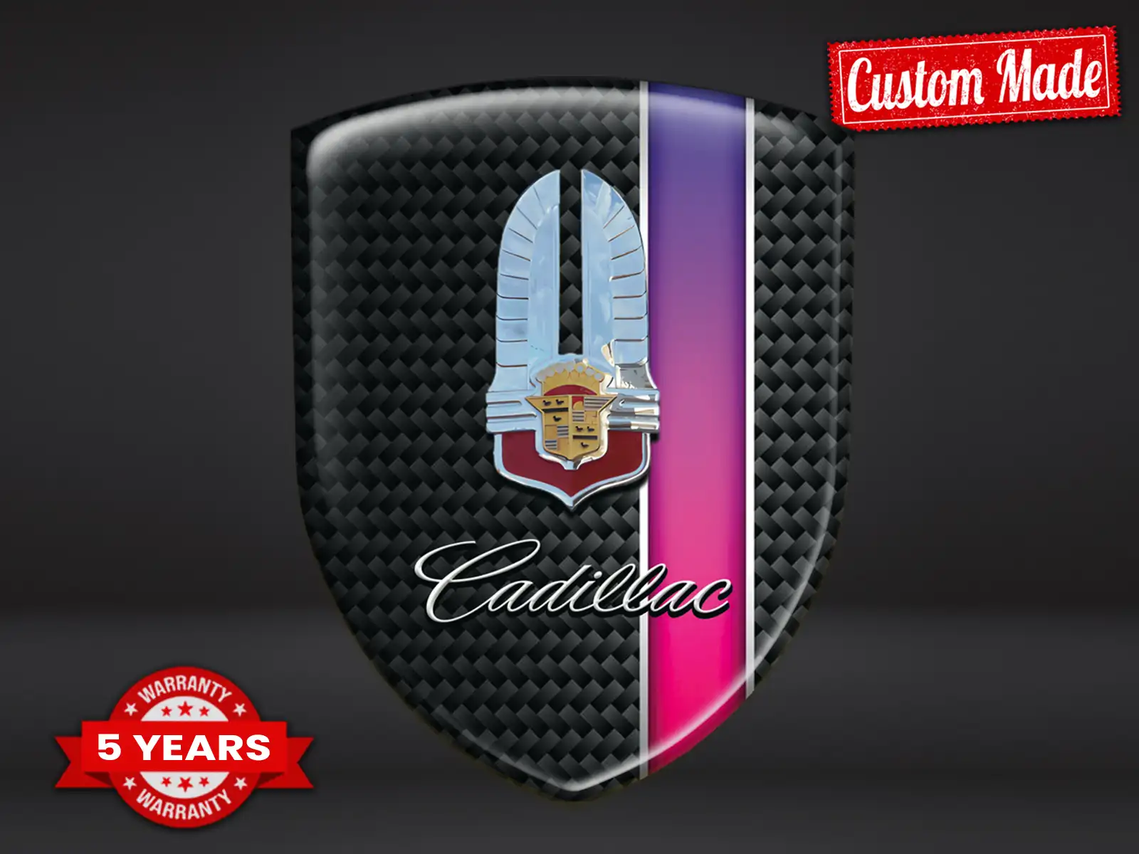 Cadillac Domes Sticker Stil Exklusive Luxus Labels ST